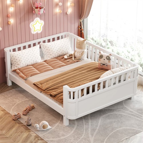 Full size wood - size, bed
